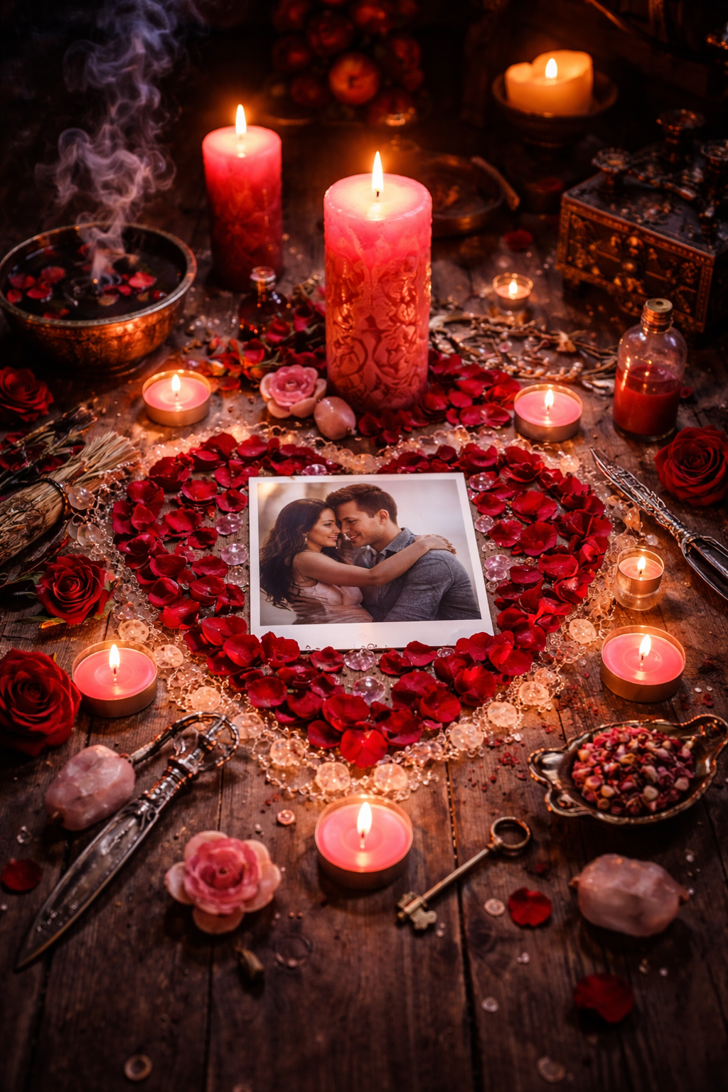 Rituel d’attirance avec le nom complet » :